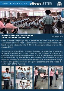 World Gujarati Language Day at Gnanyagna Vidhalaya