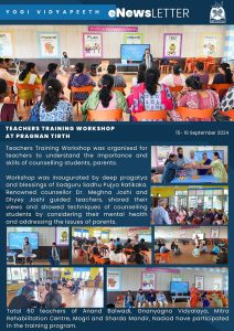 Teachers Training Workshop at Pragnan Tirth