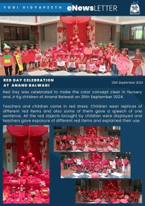 Red Day Celebration at Anand Balwadi