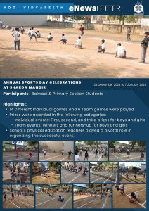 Annual Sports Day Celebrations