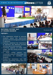 National Voters’ Day at Sharda Mandir