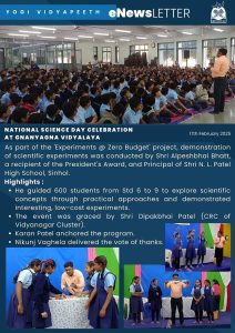 National Science Day Celebration