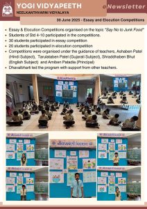 Essay and Elocution Competitions