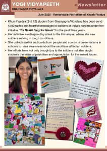 Remarkable Patriotism of Khushi Vaidya