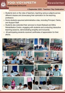 Teachers’ Day Celebration