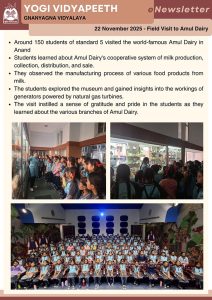 Field Visit to Amul Dairy